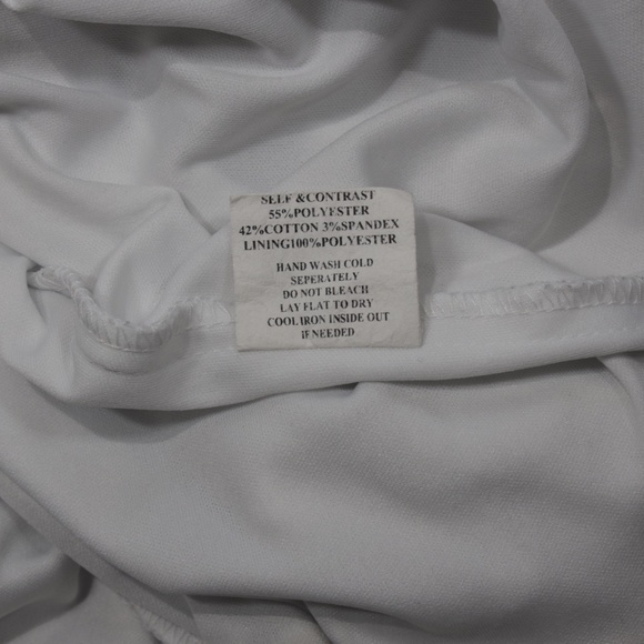 Ruby‎ Rox Women's Floral Woven Bubble Cocktail Mini Dress Black/White Size 5 - Picture 8 of 8